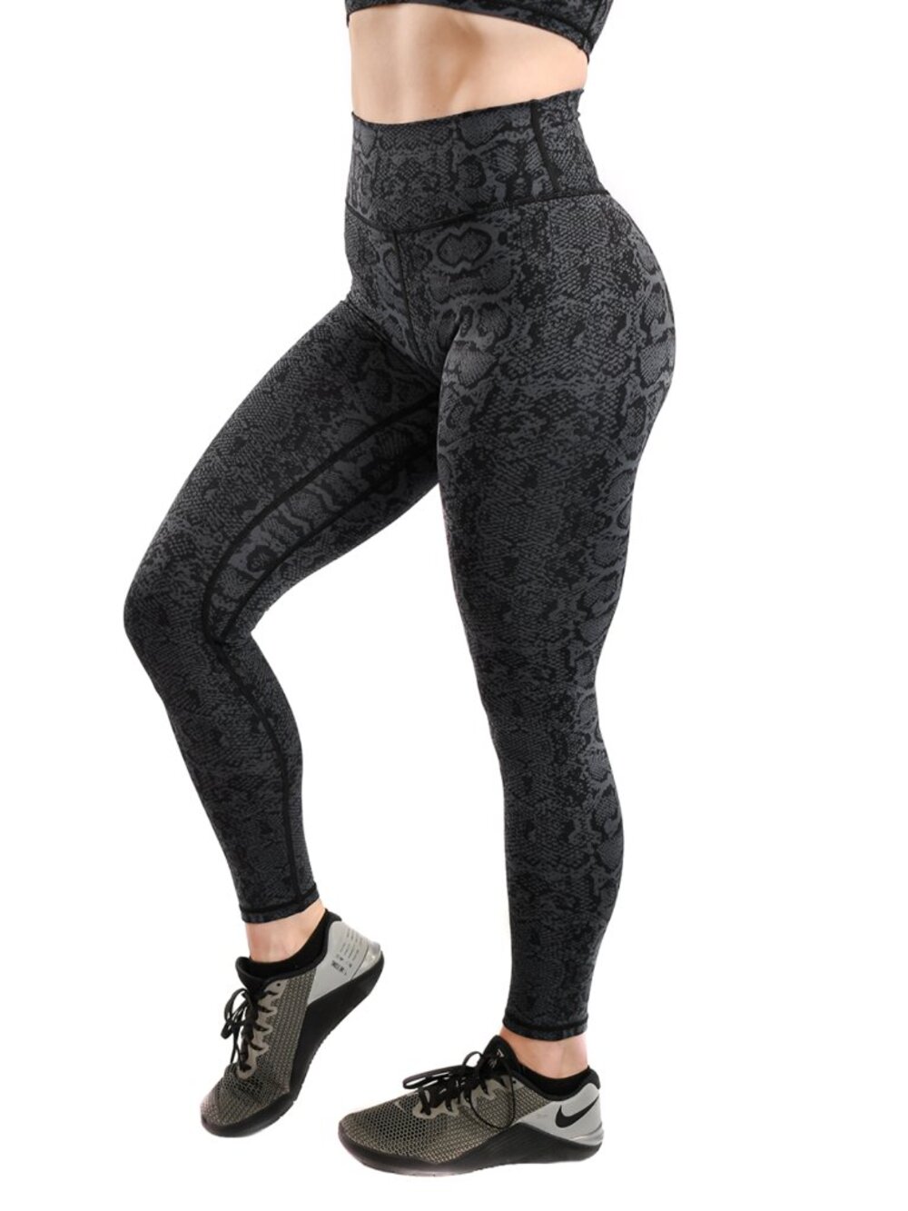 Trilogy Classic Leggings - Onyx Python